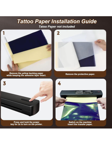 Impresora Térmica Portátil NULLTONEX C80 Bluetooth A4 A5