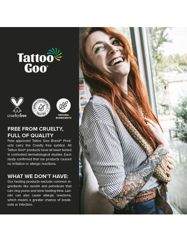 Kit de Cuidado Posterior Tattoo Goo - Jabón, Bálsamo y Loción