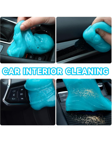 Gel de Limpieza de Autos NIMeng 200g - Kit Detallado Interior