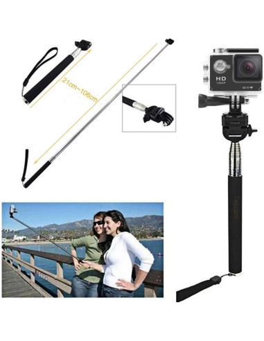 Kit de Accesorios para Cámara de Acción TEKCAM - Flotante y Ventosa