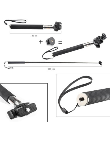 Kit de Accesorios 13 en 1 para GoPro TANSUO - Impermeable