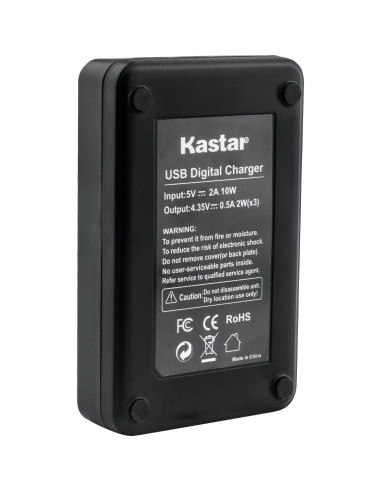 Batería Kastar x3 + Cargador LCD para Sony NP-BX1