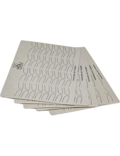 Piel de Práctica para Microblading PMU Doble Cara 64 Diseños 2