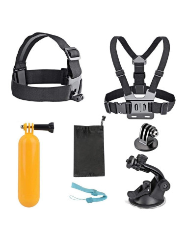 Kit de Accesorios 7 en 1 AKASO para Cámara de Acción