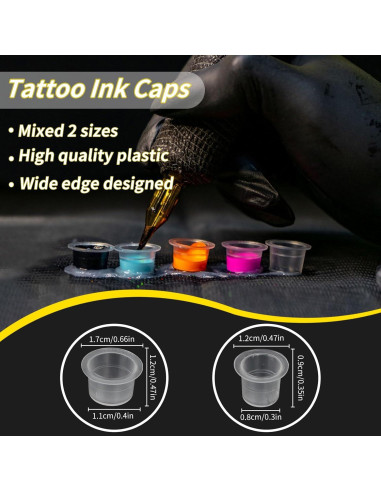 200 Fundas desechables para máquina de tatuaje Narkasy