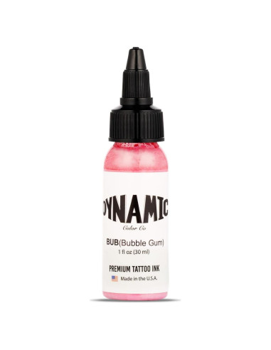 Tinta para Tatuajes Dynamic Color Co Bubble Gum 30ml Vegana
