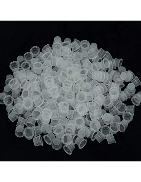Tazas de Tinta para Tatuaje New Star 1000pcs 19mm x 14mm Tazas de Tinta para Tatuaje New Star 1000pcs 19mm x 14mm