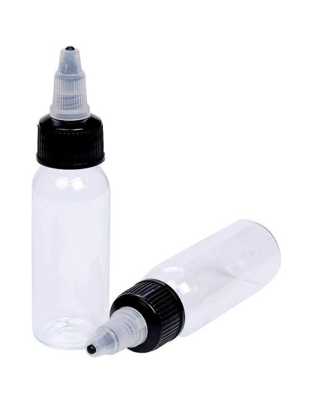 Botellas de Tinta de Tatuaje Vacías 30ml - Nuevo Tatuaje Estrella (12pcs) Botellas de Tinta de Tatuaje Vacías 30ml - Nuevo Tatuaje Estrella (12pcs)