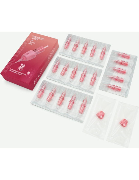 20 Agujas de Cartucho Tatuaje Desechables PMUBEAUTY 0.3mm 20 Agujas de Cartucho Tatuaje Desechables PMUBEAUTY 0.3mm
