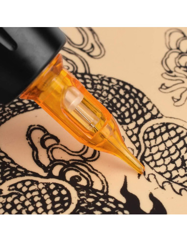 Agujas de Cartucho para Tatuaje ATOMUS 10pcs 5RL Desechables
