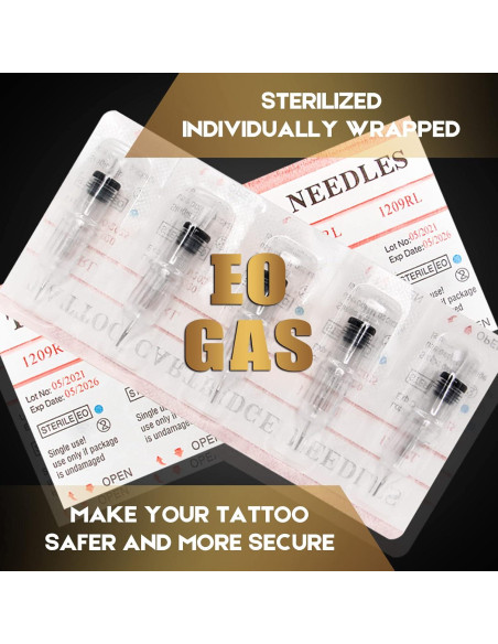 100 Agujas de Cartucho para Tatuaje Jconly Mezcladas 3RL 5RL 7RL 9RL 100 Agujas de Cartucho para Tatuaje Jconly Mezcladas 3RL 5RL 7RL 9RL