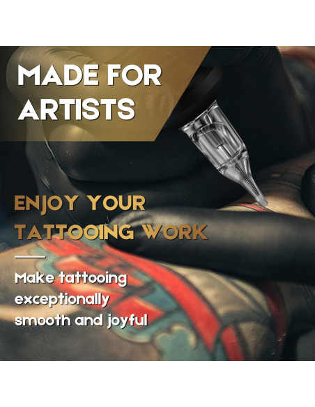 100 Agujas de Cartucho para Tatuaje Jconly Mezcladas 3RL 5RL 7RL 9RL 100 Agujas de Cartucho para Tatuaje Jconly Mezcladas 3RL 5RL 7RL 9RL