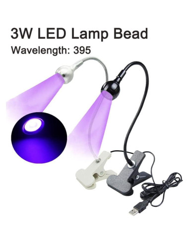 Lámpara LED UV de Curado 3W Bovmics para Uñas y Reparación Móvil