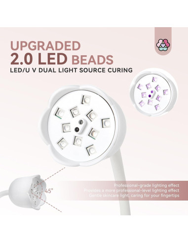 Lámpara de Uñas Inalámbrica SAVILAND 30W LED Recargable