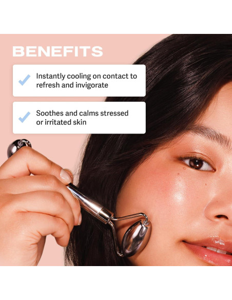 Rodillo Facial Sacheu Acero Inoxidable Drenaje Linfático Rodillo Facial Sacheu Acero Inoxidable Drenaje Linfático