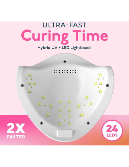 Lámpara UV LED para Uñas SUNUV SUN5, 4 Temporizadores, 0.56kg Lámpara UV LED para Uñas SUNUV SUN5, 4 Temporizadores, 0.56kg