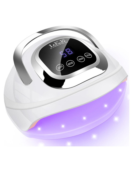 Lámpara UV para Uñas Wisdompark 268W con 60 Perlas LED Lámpara UV para Uñas Wisdompark 268W con 60 Perlas LED