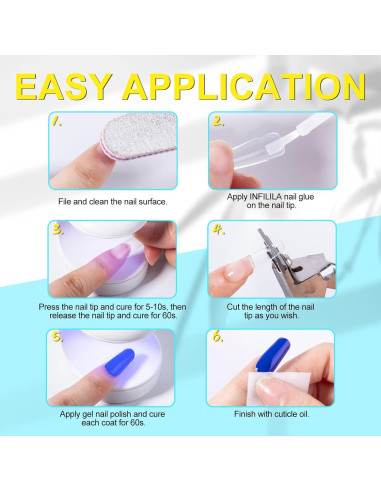Mini Lámpara de Uñas UV/LED NXJ INFILILA 16W Portátil