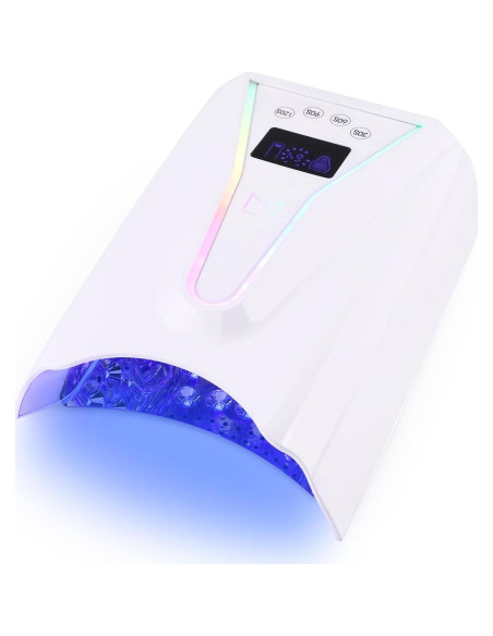 Lámpara de Uñas UV/LED M Crystal Cure 128W Inalámbrica Lámpara de Uñas UV/LED M Crystal Cure 128W Inalámbrica