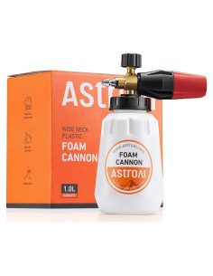 Cañón de Espuma AstroAI 1L Ajustable para Lavadora