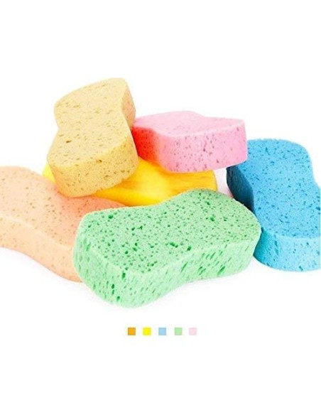 Esponjas Grandes Lantee - Paquete de 10 Piezas para Limpieza Esponjas Grandes Lantee - Paquete de 10 Piezas para Limpieza