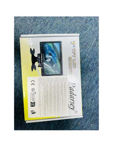 Monitor LCD 7" Padarsey 800x480 para Coche y CCTV