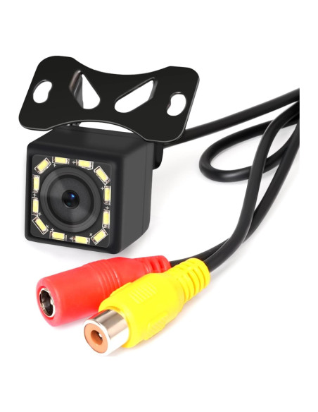 Cámara de Respaldo Impermeable Adehoei 12 LED HD Universal Cámara de Respaldo Impermeable Adehoei 12 LED HD Universal