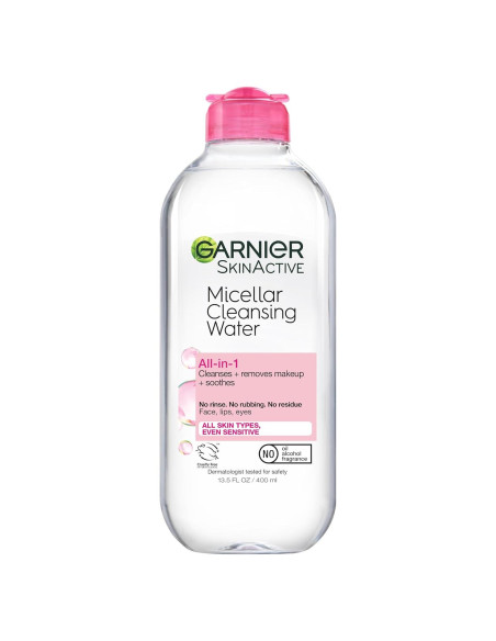Agua Micelar Garnier 400ml Limpiador Facial Vegano Agua Micelar Garnier 400ml Limpiador Facial Vegano
