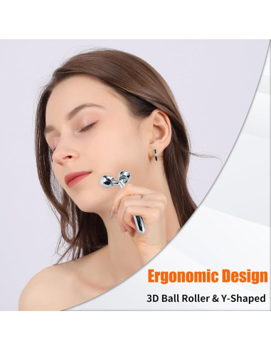 Masajeador Facial InfiniteRelax Gua Sha 2 Piezas Metal