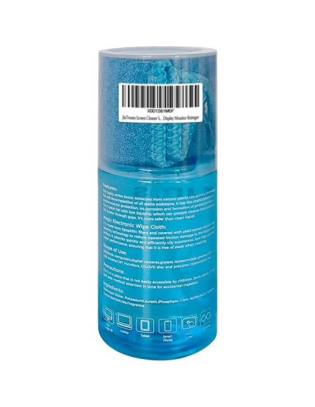 Limpiador de Pantallas Sin Goteo Jiateums 200ml - Spray para TV y Dispositivos Limpiador de Pantallas Sin Goteo Jiateums 200ml - Spray para TV y Dispositivos