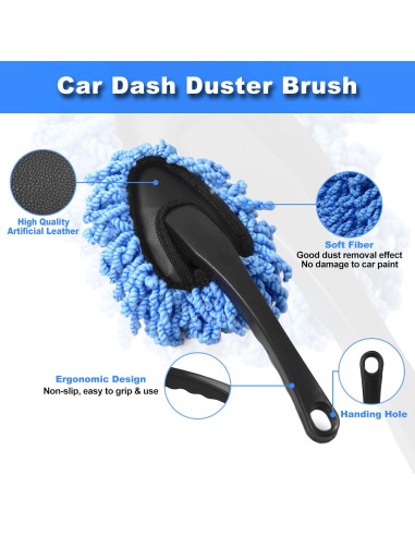 Kit de Limpieza de Coche NIKCOSMK 15 Piezas Interior