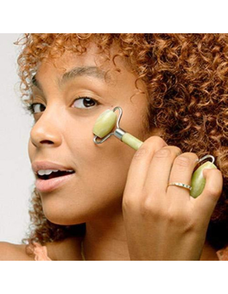 Rodillo Facial de Jade Revlon Doble Cara para Masaje Rodillo Facial de Jade Revlon Doble Cara para Masaje