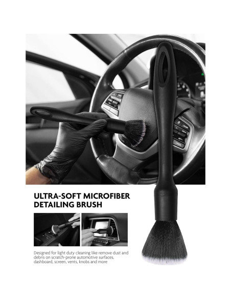 Kit de Detallado de Interior de Automóvil Fantasticlean 9PCS Kit de Detallado de Interior de Automóvil Fantasticlean 9PCS
