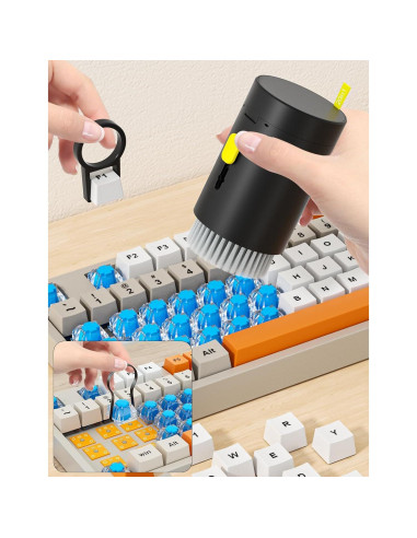 Kit de Limpieza de Teclado Tounee 20 en 1 con Spray y Cepillos