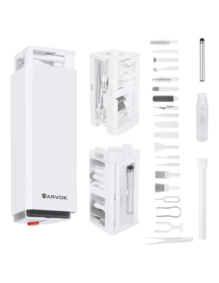 Kit de Limpieza 32 en 1 ARVOK para Teléfonos y Laptops Kit de Limpieza 32 en 1 ARVOK para Teléfonos y Laptops