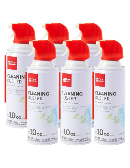Duster de limpieza Office Depot, 6 unidades, 283.5 g cada uno Duster de limpieza Office Depot, 6 unidades, 283.5 g cada uno