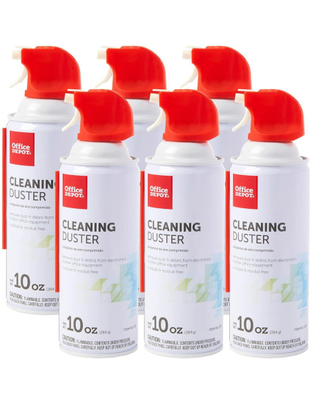 Duster de limpieza Office Depot, 6 unidades, 283.5 g cada uno Duster de limpieza Office Depot, 6 unidades, 283.5 g cada uno