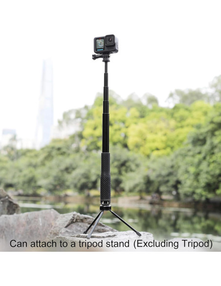 Palo de Selfie Impermeable GEPULY 116.8 cm para GoPro y Móviles Palo de Selfie Impermeable GEPULY 116.8 cm para GoPro y Móviles
