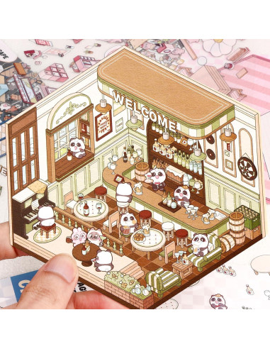 Pegatinas 3D DIY Draupnir - 4 Conjuntos para Decorar