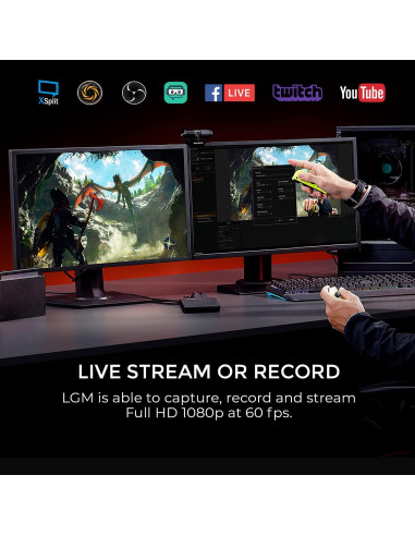 Tarjeta de Captura AVerMedia Live Gamer Mini 1080p60 HDMI