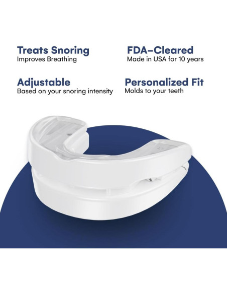 VitalSleep Protector Bucal Antisnore Ajustable para Hombres VitalSleep Protector Bucal Antisnore Ajustable para Hombres