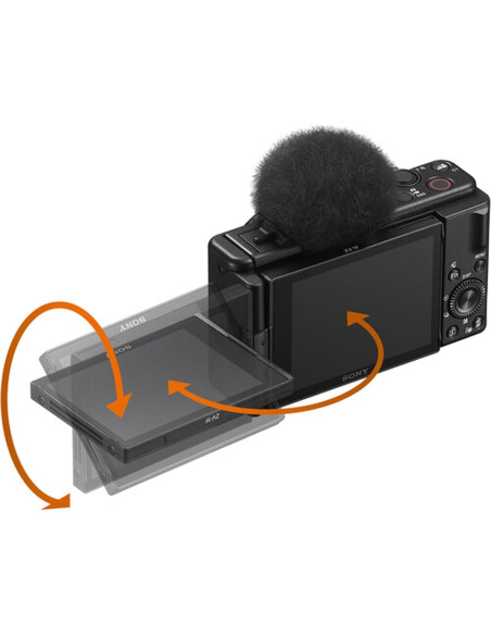 Kit Completo de Vlogging Sony ZV-1F con Micrófono y Luz LED Kit Completo de Vlogging Sony ZV-1F con Micrófono y Luz LED