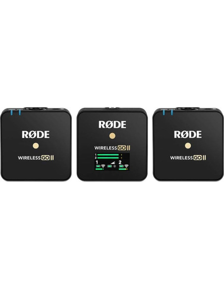 Micrófono Inalámbrico Rode Wireless GO II para 2 Personas - Blanco Micrófono Inalámbrico Rode Wireless GO II para 2 Personas - Blanco