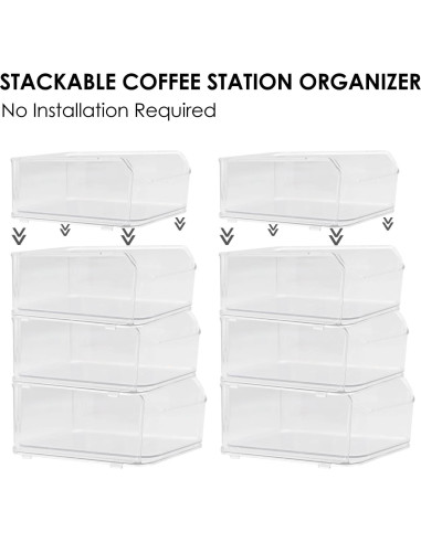 Soporte Organizador de Cápsulas de Café Famaster 4 Niveles