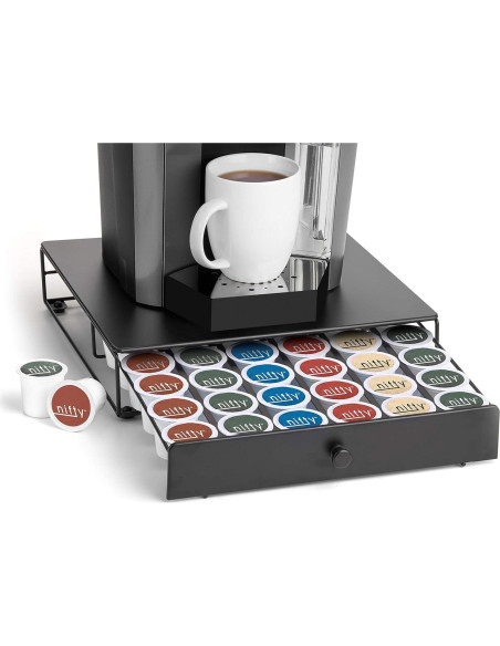 Soporte para Cajón NIFTY para 36 Cápsulas K-Cup Soporte para Cajón NIFTY para 36 Cápsulas K-Cup