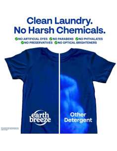 Hojas de detergente para ropa Earth Breeze Aroma Fresco - 60 Lavados 2
