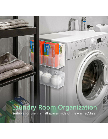 Organizador de Lavandería TOWARDFUN 2 Pcs Transparente Organizador de Lavandería TOWARDFUN 2 Pcs Transparente