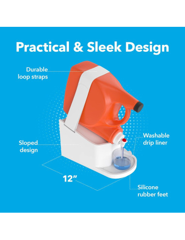 Soporte para Detergente IMPRESA Pack 2, Organizador Lavandería