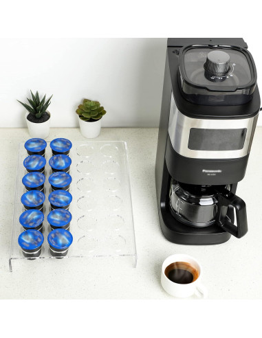 Organizador de Cajones Kamehame para 24 Cápsulas de Café
