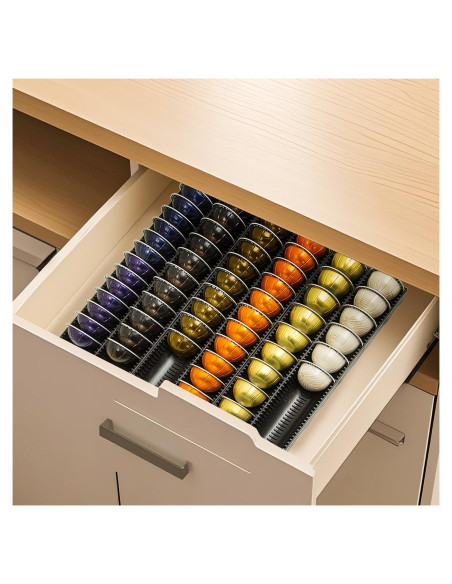 Soporte de Almacenamiento para Cápsulas Nespresso TelKeen - 3 Paquetes Soporte de Almacenamiento para Cápsulas Nespresso TelKeen - 3 Paquetes